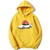 Imagem do Anime inicial d hoodies gráfico impresso masculino feminino moda topos com capu