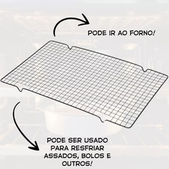 Grade para Resfriar Bolos, Biscoitos, Massas Antiaderente na internet