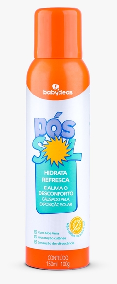 Pós Sol Babydeas Espuma Refrescante - loja online