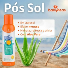 Pós Sol Babydeas Espuma Refrescante - comprar online