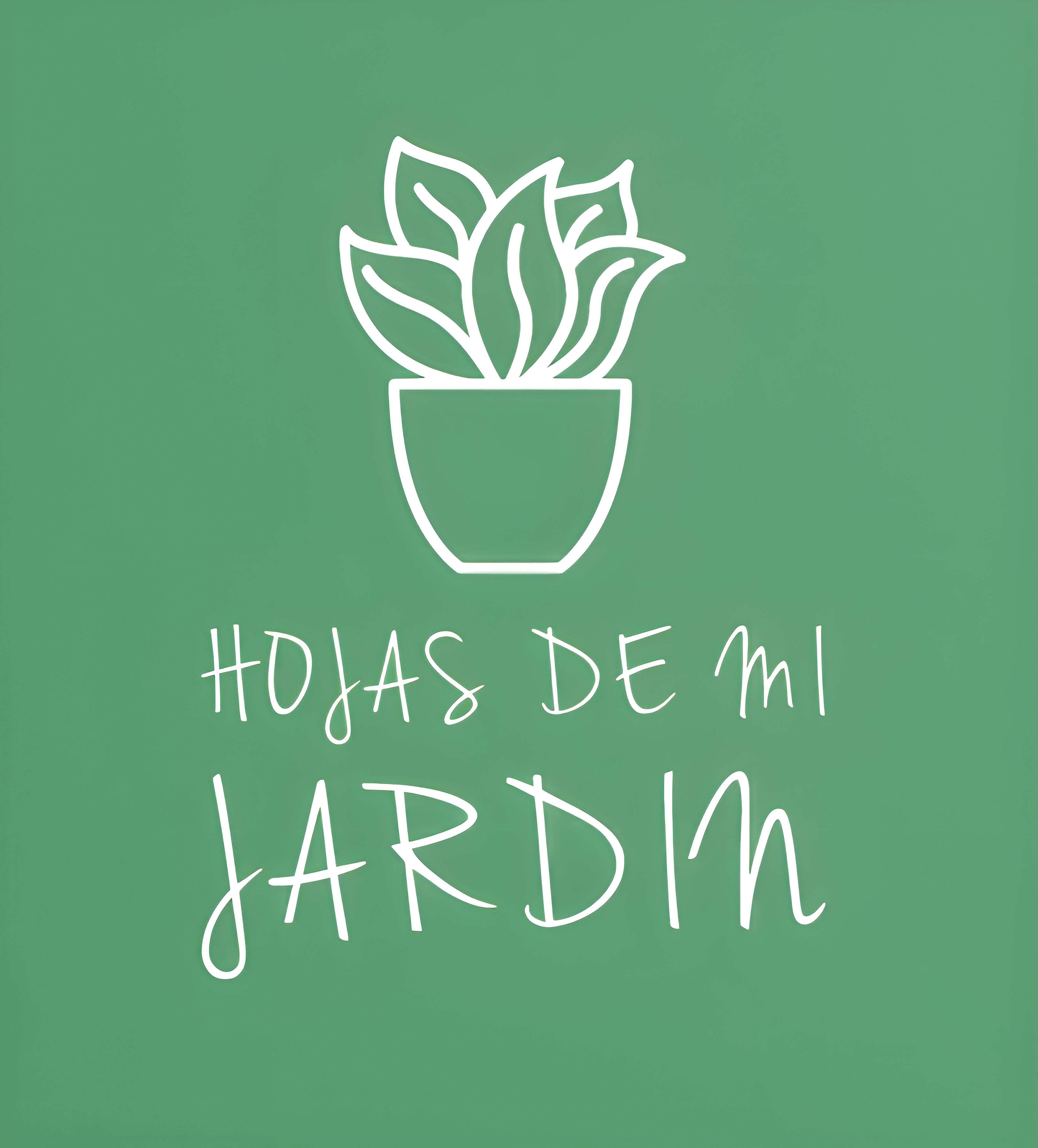 Hojas de mi jardín