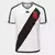 Camisa Vasco da Gama II 24/25 - Torcedor Kappa Masculina - Branca com listras pretas e detalhes em vermelho