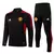 Conjunto Manchester United 23/24 Masculino Adidas - Preto e Vermelho