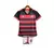 Kit Infantil Flamengo Camisa I Vermelha e Preta 2024