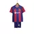 Kit Infantil Barcelona - Camisa I Nike 23/24 - Azul e Grená