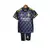 Kit Infantil Real Madrid - Camisa II Adidas 23/24 - Cinza