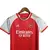 Kit Infantil Arsenal I Adidas 23/24 - Vermelho Branco e Dourado na internet