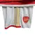 Imagem do Kit Infantil Arsenal I Adidas 23/24 - Vermelho Branco e Dourado