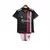 Kit Infantil São Paulo III 23/24 Adidas - Preto com detalhes em vermelho e branco