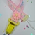 Prendedor de Chupeta Flor Rosa - comprar online