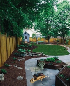 Carriola Decoração Para Jardim