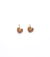 CHUBBY HEART GOLD HOOPS
