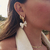 Imagen de STONES GOLD HOOPS