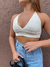 Cropped Tricot Amarração na internet