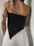 Cropped Assimétrico | Preto - comprar online