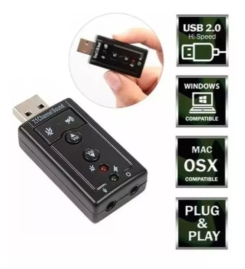 Placa de Sonido USB TIME