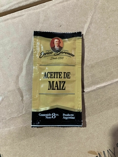 Pouch De Aceite de Maiz De 8cc C/u - Caja X 200 Unid. en internet