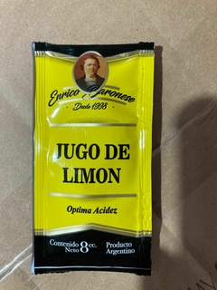 Pouch De Jugo de Limón De 8cc C/u - Caja X 200 Unid. en internet