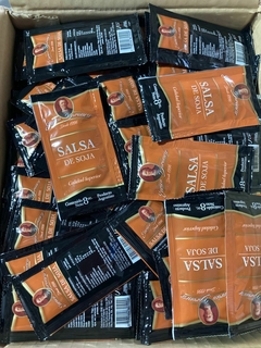 Pouch De Salsa de Soja De 8cc C/u - Caja X 200 Unid.