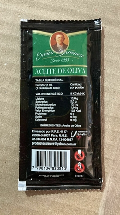 Pouch De Aceite de Oliva De 8cc C/u - Caja X 200 Unid. - FINCA CARBONELL