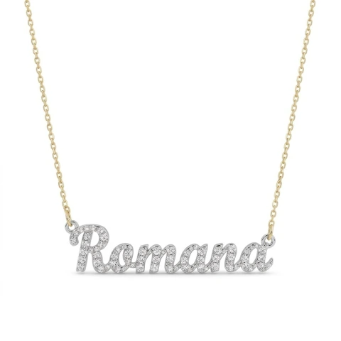 Colar Personalizado Prata 925 + Moissanite