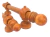 Barral de Madera 22 mm con Kit Completo para Cortinas