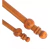 Barral de Madera 33 mm para Cortinas