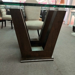 Mesa De Comedor Cuadrada De Vidrio - comprar online
