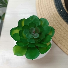 Mini macetita + planta artificial - comprar online