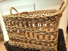 Canasto Rectangular Trenzado - comprar online