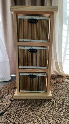 Cajoneros Rustico x3