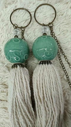 Borlas Ceramica hilos trenzados - tienda online