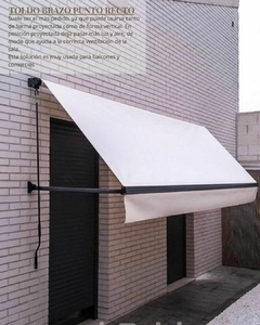 Toldo Brazo Punto Recto