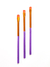 PINCEL ARREDONDADO P - 1 UNIDADE (LARANJA + DOURADO + ROXO)