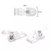 KIT PRENDEDOR TRANSPARENTE c/ 5 UNIDADES - comprar online