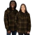 Unisex Timber Flannel Jacket - BronzeBlack
