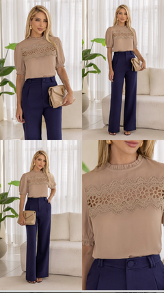 Blusa Renda na internet