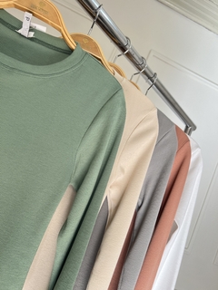 Blusa Basic Manga Longa - Vise Versa