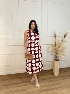 VESTIDO GEOMETRICO