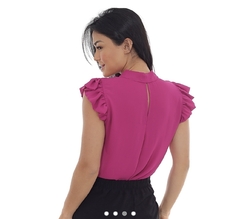 BLUSA CREPE LAÇO LARA - comprar online