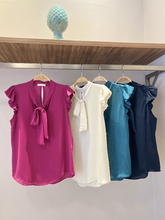 BLUSA CREPE LAÇO LARA - Vise Versa