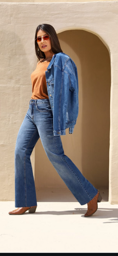 CALÇA JEANS RETA - comprar online