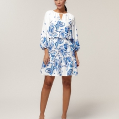 VESTIDO FLORAL CREPE