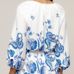 VESTIDO FLORAL CREPE - Vise Versa