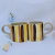 CANECA GRUDE LISTRA MARROM