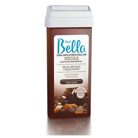 Cera Depilatória Depil Bella Refil Roll-on 100gr Negra