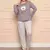Pijama Feminino Longo Plus Size Basic Bear Hug Luna Cuore - comprar online