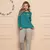 Pijama Longo Feminino Moletinho Coleção Dreamer Luna Cuore - comprar online