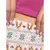 Pijama Longo Feminino Estampa Dog Luna Cuore Magenta - comprar online