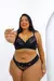 Sutiã Plus Size Renda Francesa S/ Bojo C/ Aro 0312